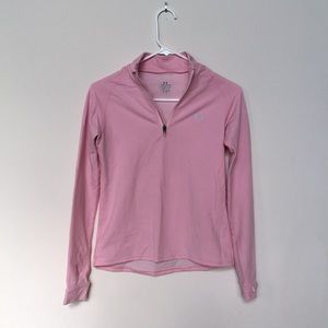 Light Pink Under Armour Quarter Zip